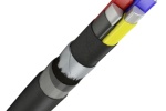 Силовые кабели с пластмассовой изоляцией 4x25x1 мм АПВБбШп ТУ