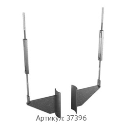 Приварной блок подвески для вертикальных трубопроводов 159x5.4x7 мм 20 ОСТ 34-10-727-93
