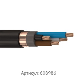 Силовой кабель 4x1.5 мм ПвВГЭ ГОСТ 31996-2012