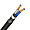 Силовой кабель 2x16 мм ВБШв-ХЛ ГОСТ 16442-80
