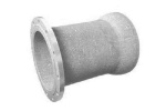 Патрубки фланец - раструб чугунный 100 мм ВЧШГ ГОСТ 5525-88