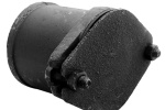 Чугунная канализационная заглушка 150 мм ЧК ГОСТ 6942-98