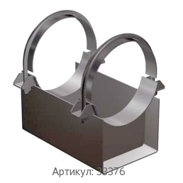 Корпусная хомутовая неподвижная опора 219x15.5 мм КХ ОСТ 36-146-88