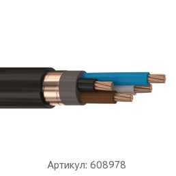 Силовой кабель 3x35 мм ПвВГЭ ГОСТ 31996-2012